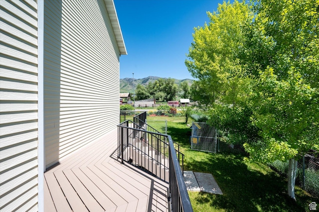 2951 N 1200 E, North Logan, UT 84341 - deck with a mountain view and stairway