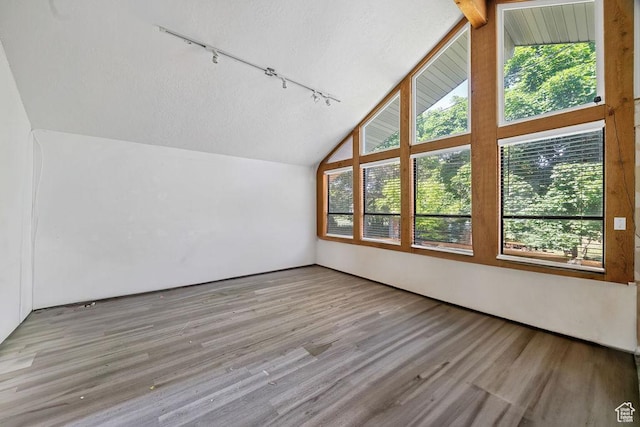 8765 S 300 W, Paradise, UT 84328 - bonus room featuring vaulted ceiling, healthy amount of natural light, and wood finished floors