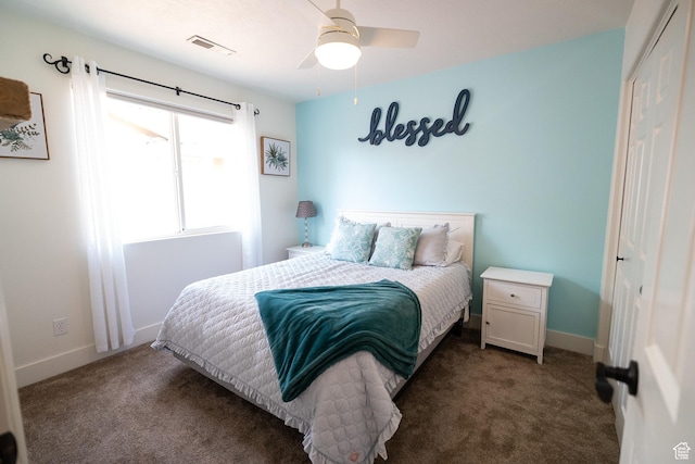 1825 W Mathis Park Pl Unit 13, St George, UT 84770 - bedroom featuring a closet, carpet, and baseboards