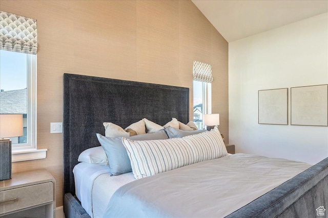 812 N 780 W, American Fork, UT 84003 - bedroom featuring lofted ceiling