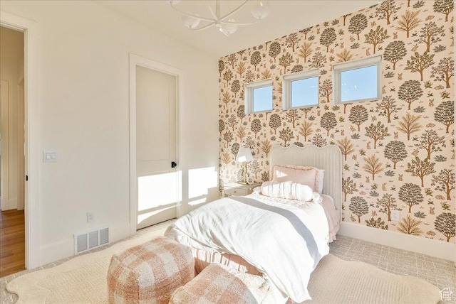 812 N 780 W, American Fork, UT 84003 - bedroom featuring a chandelier and baseboards