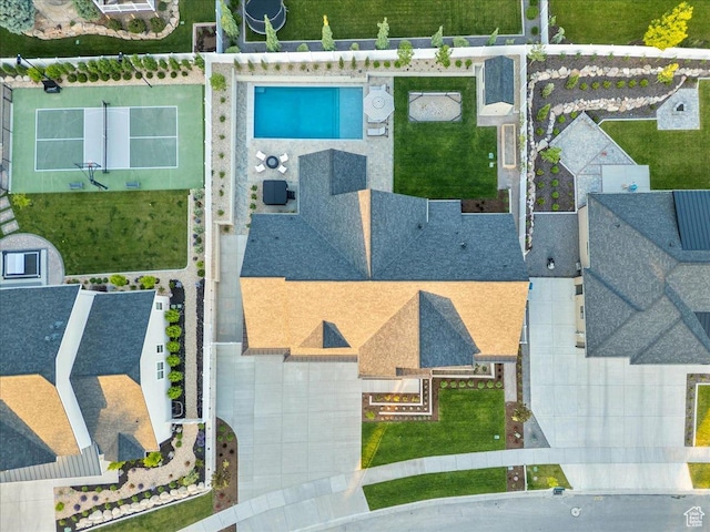 812 N 780 W, American Fork, UT 84003 - drone / aerial view of a pool area