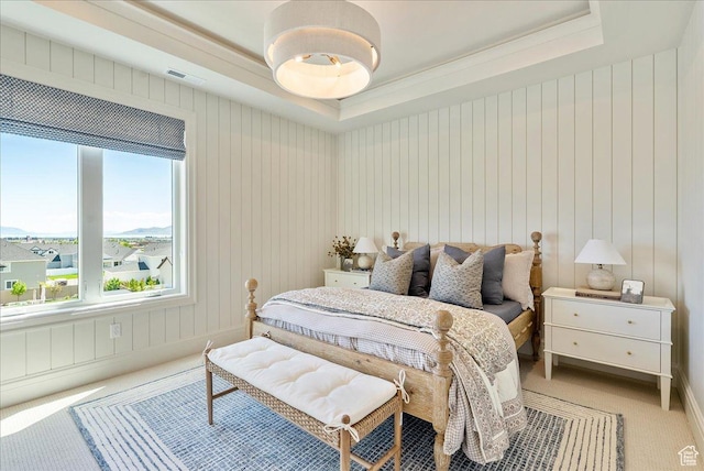 807 N 780 W, American Fork, UT 84003 - bedroom featuring a raised ceiling and light colored carpet
