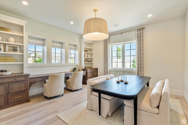 807 N 780 W, American Fork, UT 84003 - dining space featuring light wood finished floors and recessed lighting