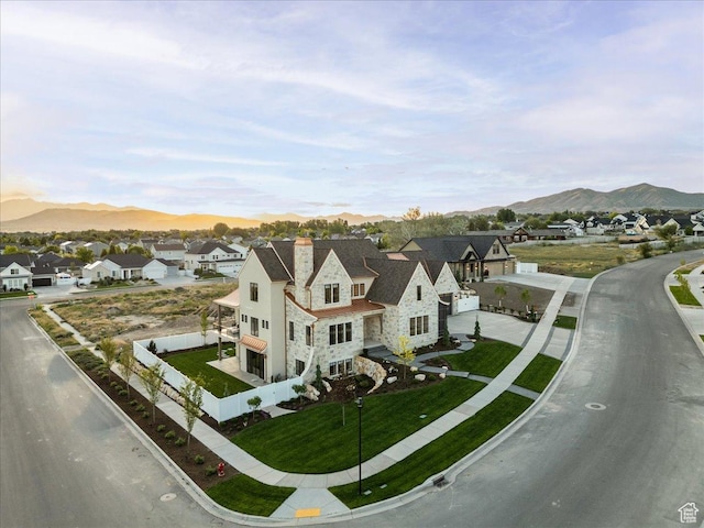 807 N 780 W, American Fork, UT 84003 - aerial perspective of suburban area featuring mountains