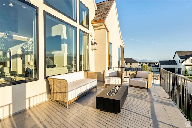 807 N 780 W, American Fork, UT 84003 - wooden deck featuring an outdoor living space and a residential view