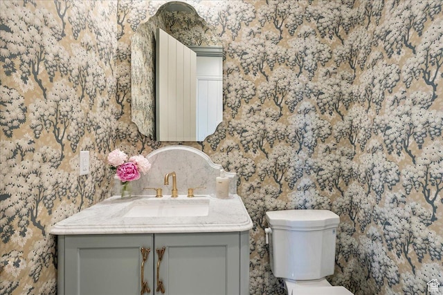 807 N 780 W, American Fork, UT 84003 - half bathroom with toilet and vanity
