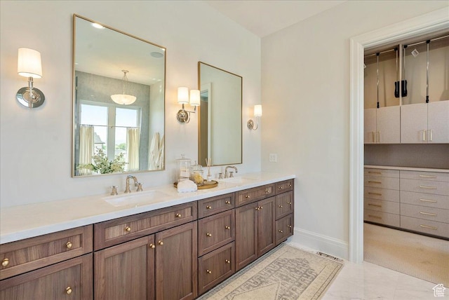 807 N 780 W, American Fork, UT 84003 - bathroom with double vanity and baseboards