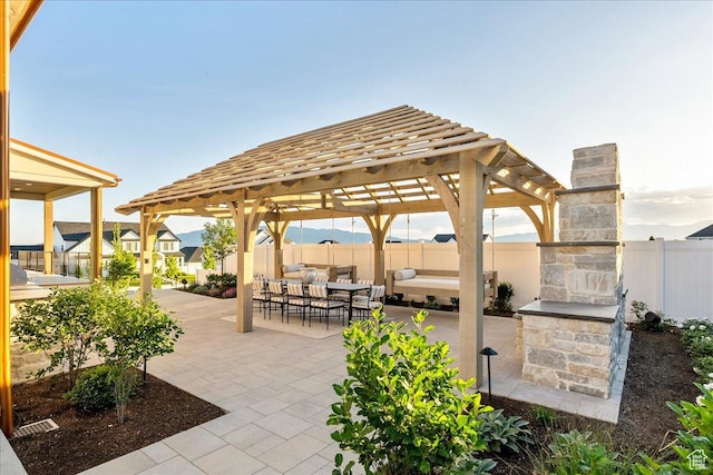 807 N 780 W, American Fork, UT 84003 - view of patio with a gazebo