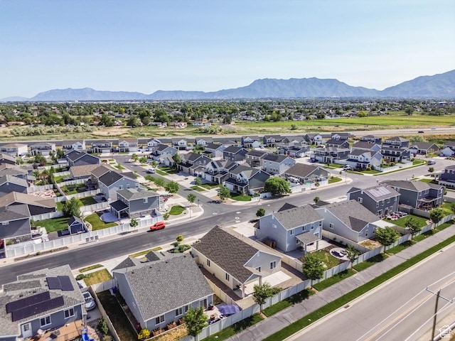 1165 W Silver Hollow Rd, Syracuse, UT 84075 - aerial perspective of suburban area with a mountainous background