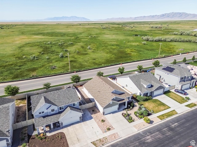 1165 W Silver Hollow Rd, Syracuse, UT 84075 - aerial view of sparsely populated area with a mountainous background