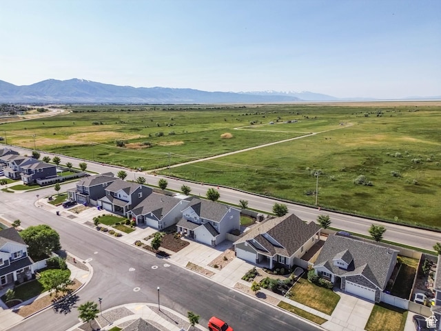 1165 W Silver Hollow Rd, Syracuse, UT 84075 - aerial view of residential area with a mountainous background