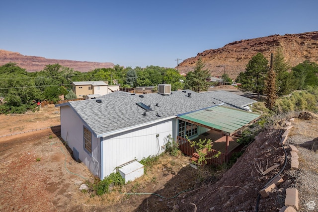 454 E 100 N, Moab, UT 84532 - view from above of property with a mountainous background