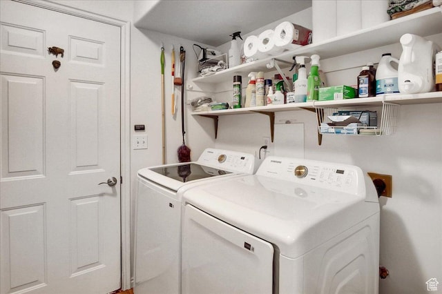 1422 N Fowler Ave E, Ogden, UT 84404 - laundry room with washing machine and clothes dryer