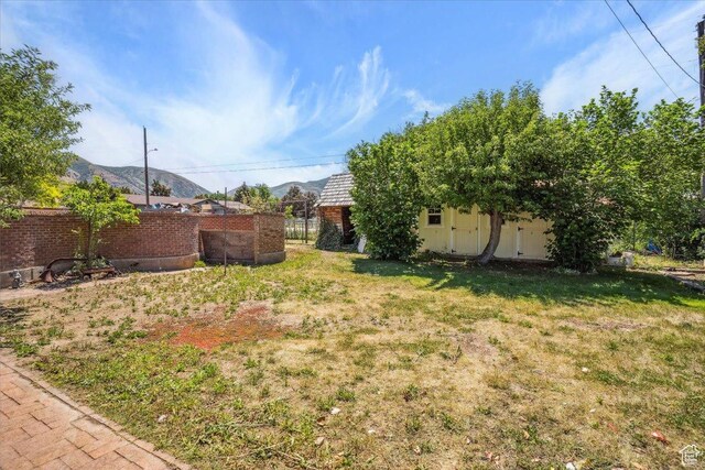 263 W 800 N, Brigham City, UT 84302 - view of yard with a mountain view