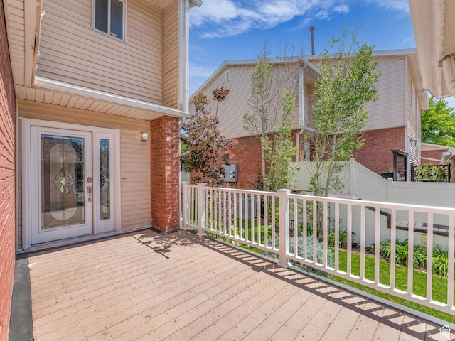 8335 S 1050 E, Sandy, UT 84094 - view of wooden deck