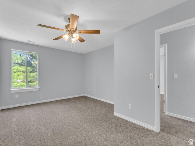 8335 S 1050 E, Sandy, UT 84094 - spare room featuring carpet, ceiling fan, and baseboards