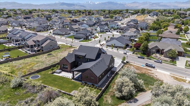 11527 S River Front Pkwy W, South Jordan, UT 84095 - aerial view of residential area with mountains