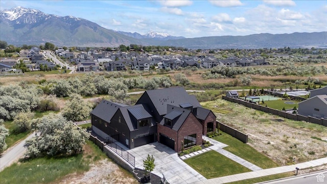 11527 S River Front Pkwy W, South Jordan, UT 84095 - aerial perspective of suburban area featuring mountains