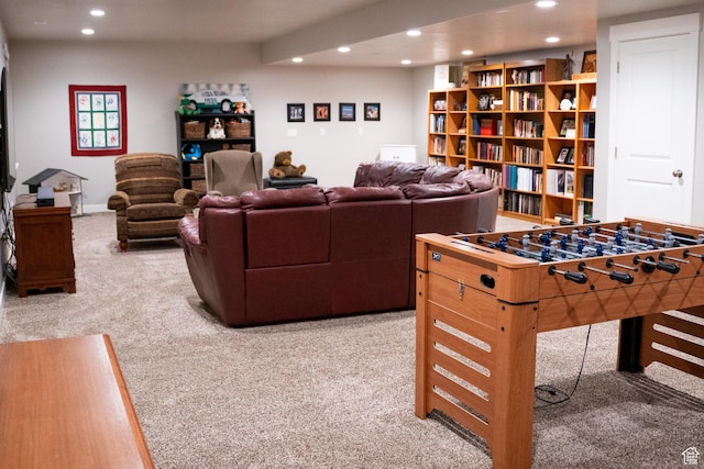 66 N 325th St E, Farmington, UT 84025 - game room with recessed lighting and carpet flooring