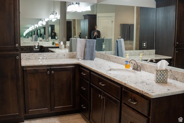 66 N 325th St E, Farmington, UT 84025 - full bathroom with vanity and tile patterned floors