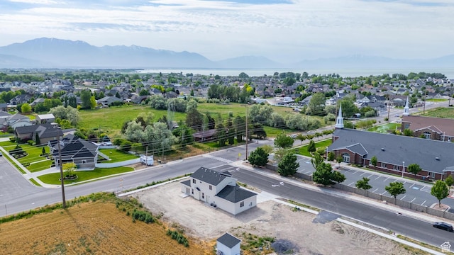 1136 W 1450 S, Lehi, UT 84043 - aerial view of residential area with a mountain backdrop