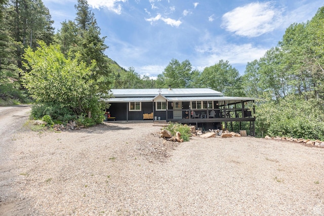 2237 Samak Park Ct Unit 4, Kamas, UT 84036 - view of front of property with driveway and a porch