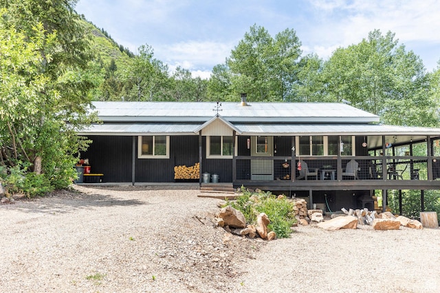 2237 Samak Park Ct Unit 4, Kamas, UT 84036 - view of front facade featuring a porch and metal roof