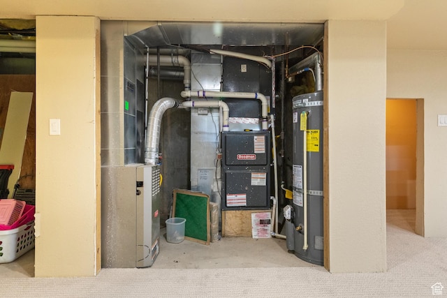 2271 W Pointe Meadow Dr N, Lehi, UT 84043 - utilities featuring strapped water heater