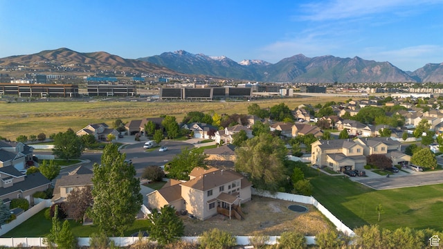 2271 W Pointe Meadow Dr N, Lehi, UT 84043 - view of property location featuring a mountain backdrop and nearby suburban area