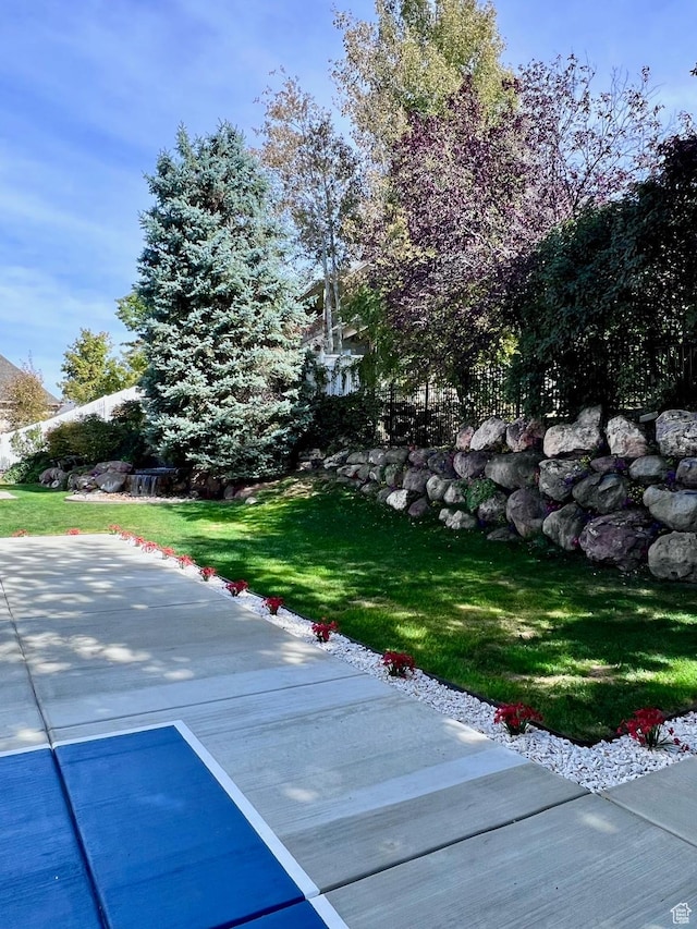 4433 Devonshire Dr W, Bountiful, UT 84010 - exterior space featuring a yard and a patio