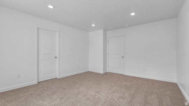 104 N Kelp Ln Unit 2310, Saratoga Springs, UT 84045 - unfurnished room with carpet flooring, recessed lighting, and baseboards