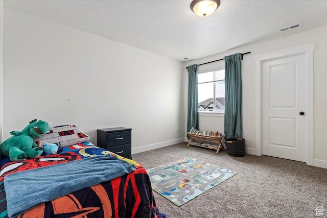 1046 W Seasons View Ct, Lehi, UT 84043 - bedroom featuring carpet floors, a textured ceiling, and baseboards