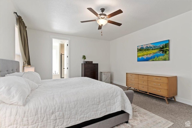 1046 W Seasons View Ct, Lehi, UT 84043 - carpeted bedroom with baseboards and ceiling fan