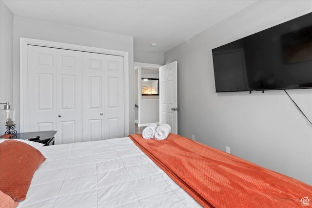 7265 N Ute Dr, Eagle Mountain, UT 84005 - bedroom featuring a closet