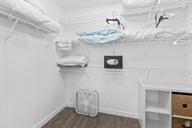 7265 N Ute Dr, Eagle Mountain, UT 84005 - spacious closet with wood finished floors