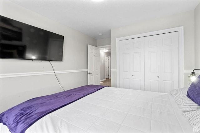 7265 N Ute Dr, Eagle Mountain, UT 84005 - bedroom featuring a closet
