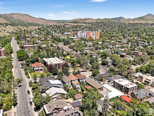 218 E Fifth Ave, Salt Lake City, UT 84103 - aerial view of a mountainous background