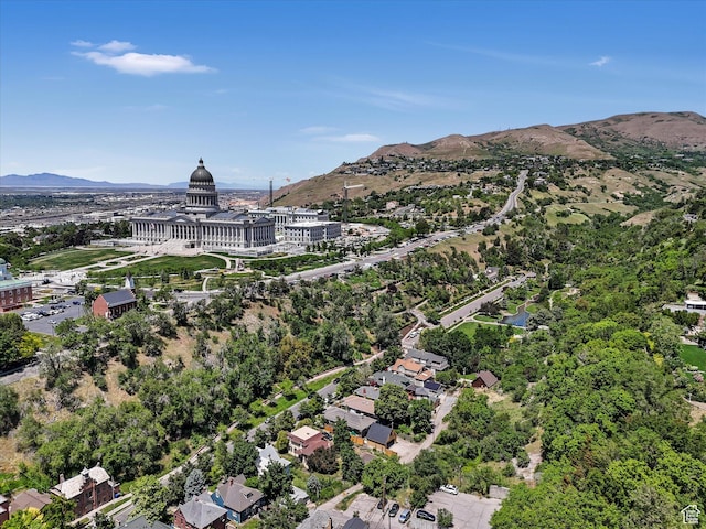 218 E Fifth Ave, Salt Lake City, UT 84103 - drone / aerial view of a mountain backdrop