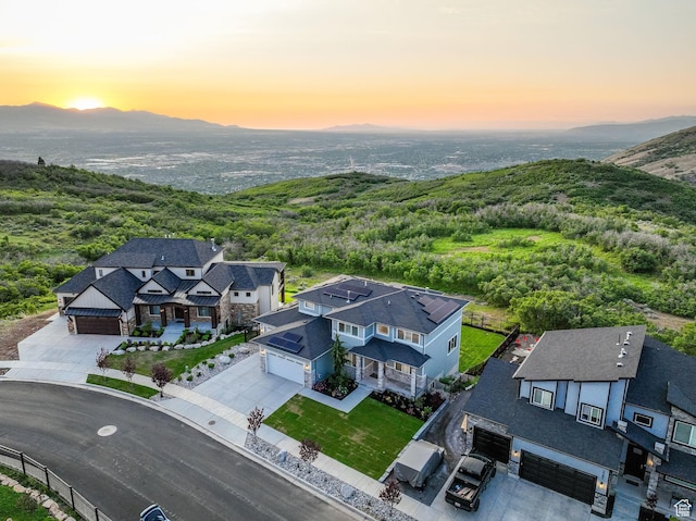 2279 E Ravine Rock Way, Draper, UT 84020 - bird's eye view of a mountainous background