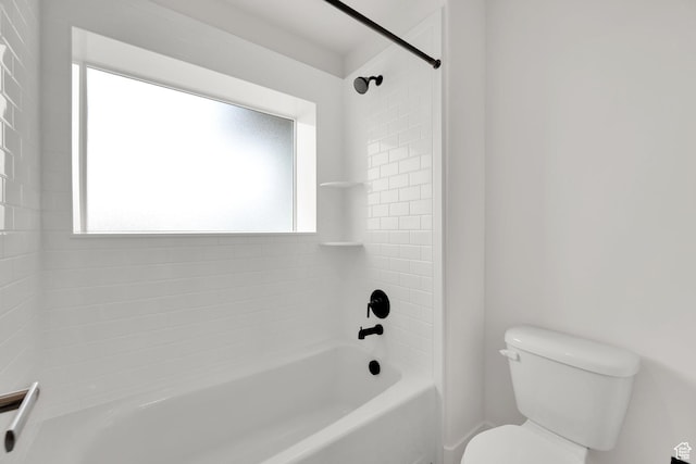 2279 E Ravine Rock Way, Draper, UT 84020 - bathroom featuring toilet and shower / tub combination