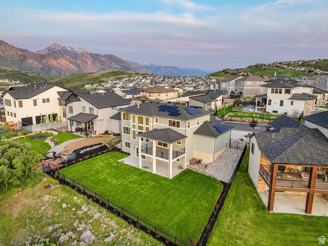 2279 E Ravine Rock Way, Draper, UT 84020 - aerial perspective of suburban area featuring a mountain backdrop