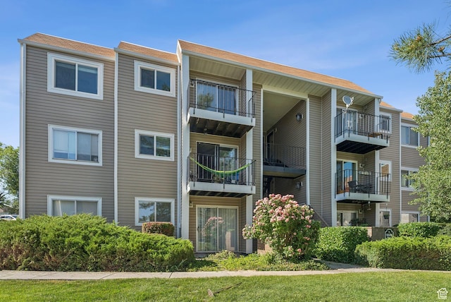 1044 E Quail Park Dr S Unit C, Millcreek, UT 84117 - view of apartment building / complex