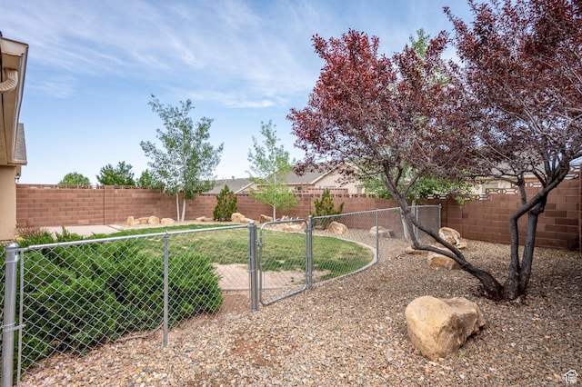 1447 S Southern View Dr, Cedar City, UT 84720 - fenced backyard featuring a gate