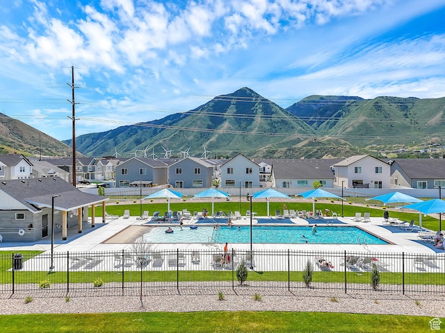 1323 S 3540 E, Spanish Fork, UT 84660 - mountain view with nearby suburban area