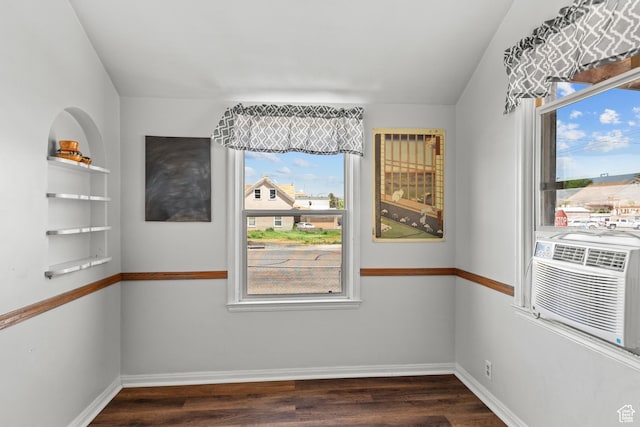 105 N 100 W, Richfield, UT 84701 - unfurnished room featuring wood finished floors, baseboards, and cooling unit
