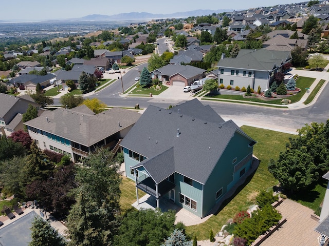 3616 N 600 E, North Ogden, UT 84414 - aerial perspective of suburban area with mountains