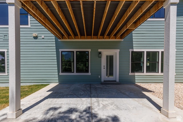 3616 N 600 E, North Ogden, UT 84414 - doorway to property with a patio area