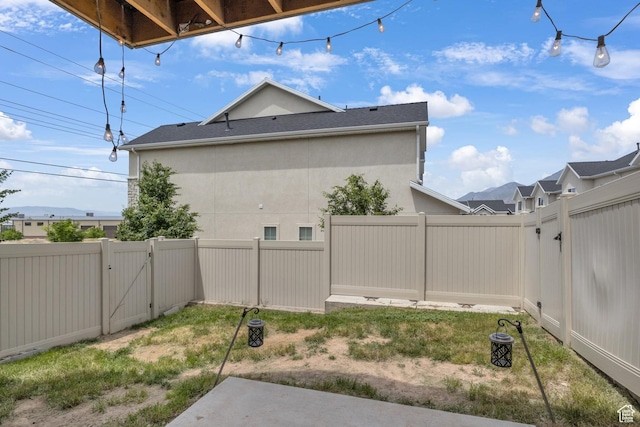 1113 E 870 N, Spanish Fork, UT 84660 - fenced backyard with a gate