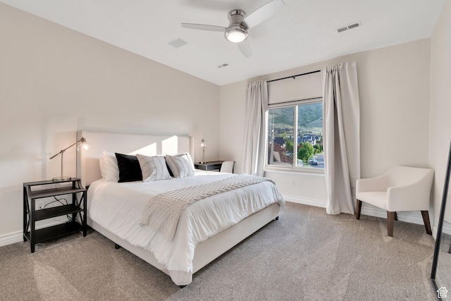 14709 S Cedar Knoll Cir, Herriman, UT 84096 - carpeted bedroom featuring baseboards and ceiling fan